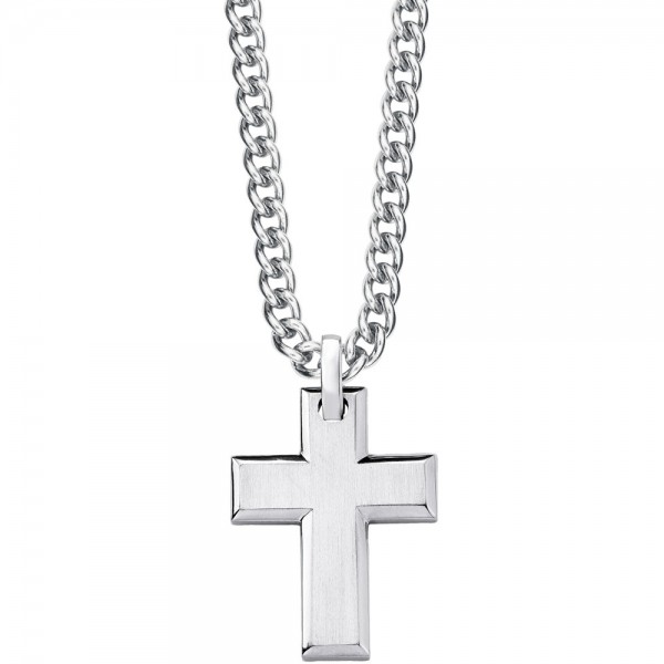 s.Oliver Herren Halskette mit Kreuz