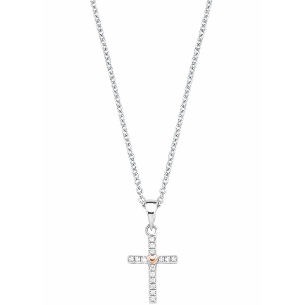 s.Oliver Mädchen Halskette mit Kreuz
