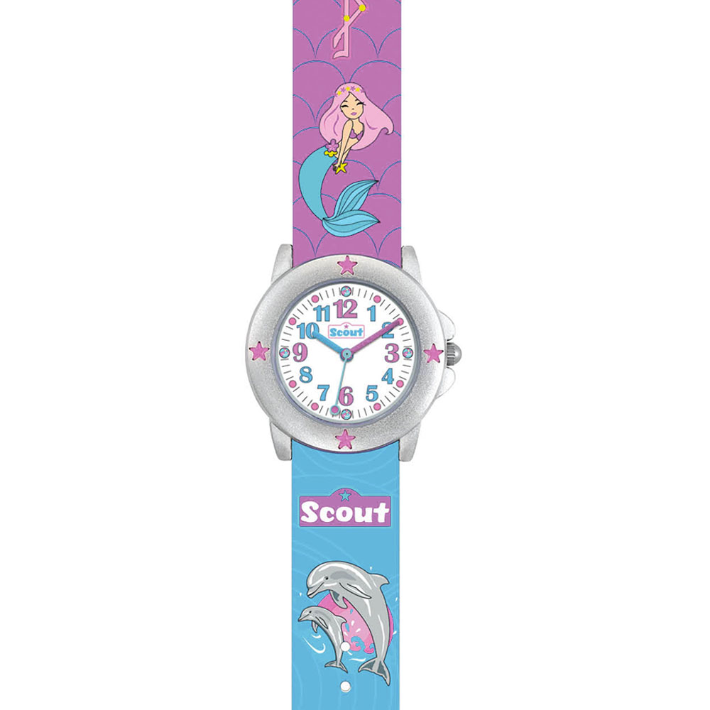 Scout Kinderuhr Star Kids Delfin, Seepferd, Flamingo & Nixe - 280393023 |  Juwelier Kleinschnitz