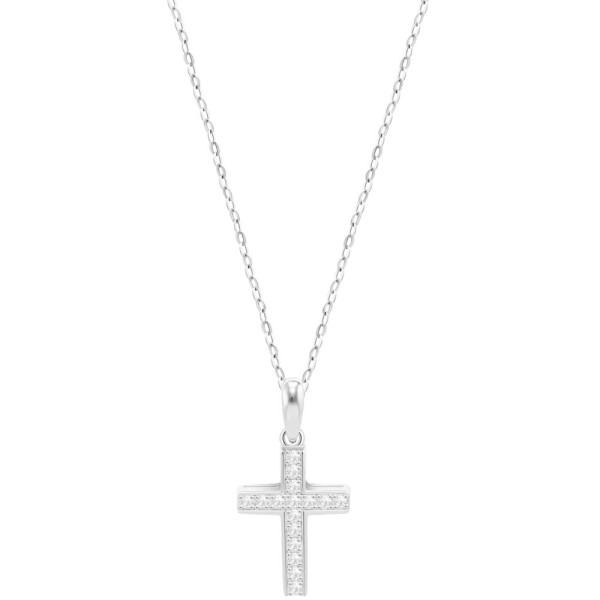 Lotus Silver Damen Halskette mit Kreuz