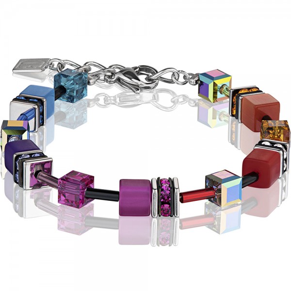 GeoCUBE® Armband Multicolor Rainbow